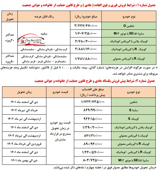 فروش سایپا